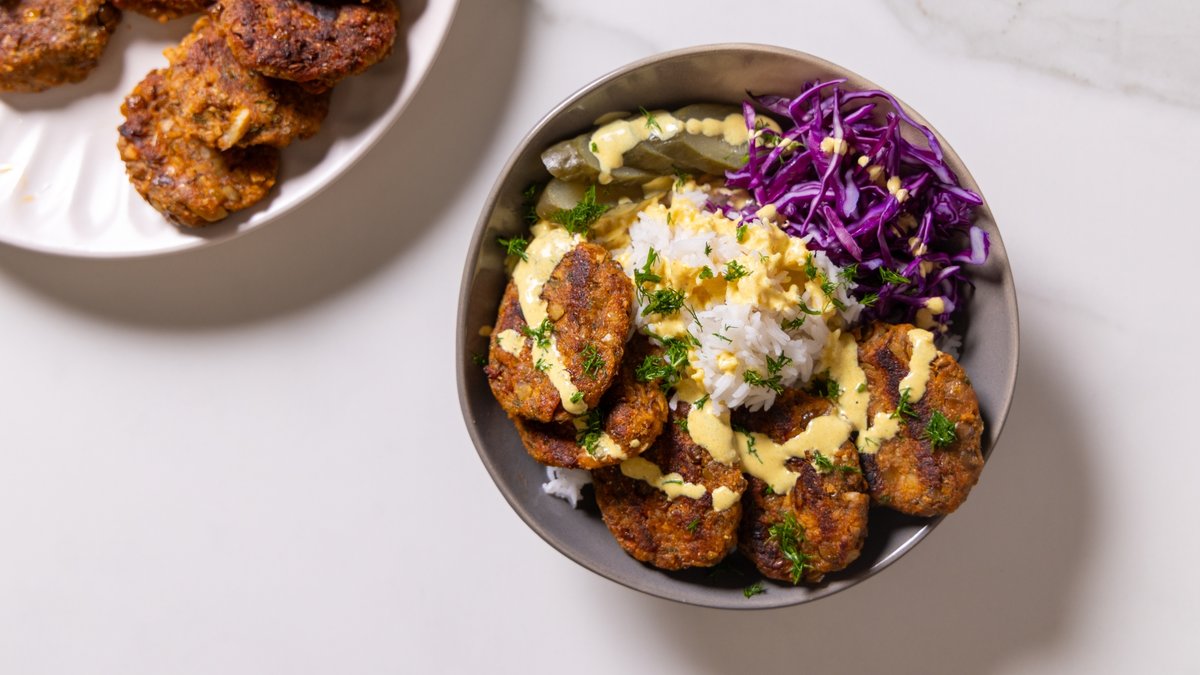 Yeşil Mercimek Köftesi